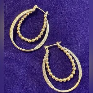 Gold Hoop Earrings